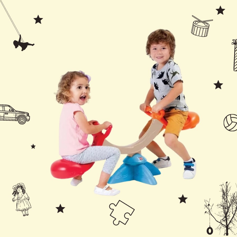 Sewa Grow n Up Happy Whale Seesaw 2