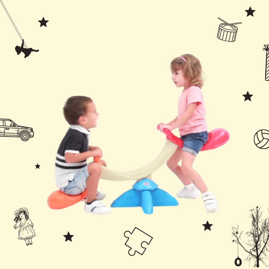 Sewa Grow n Up Happy Whale Seesaw 3