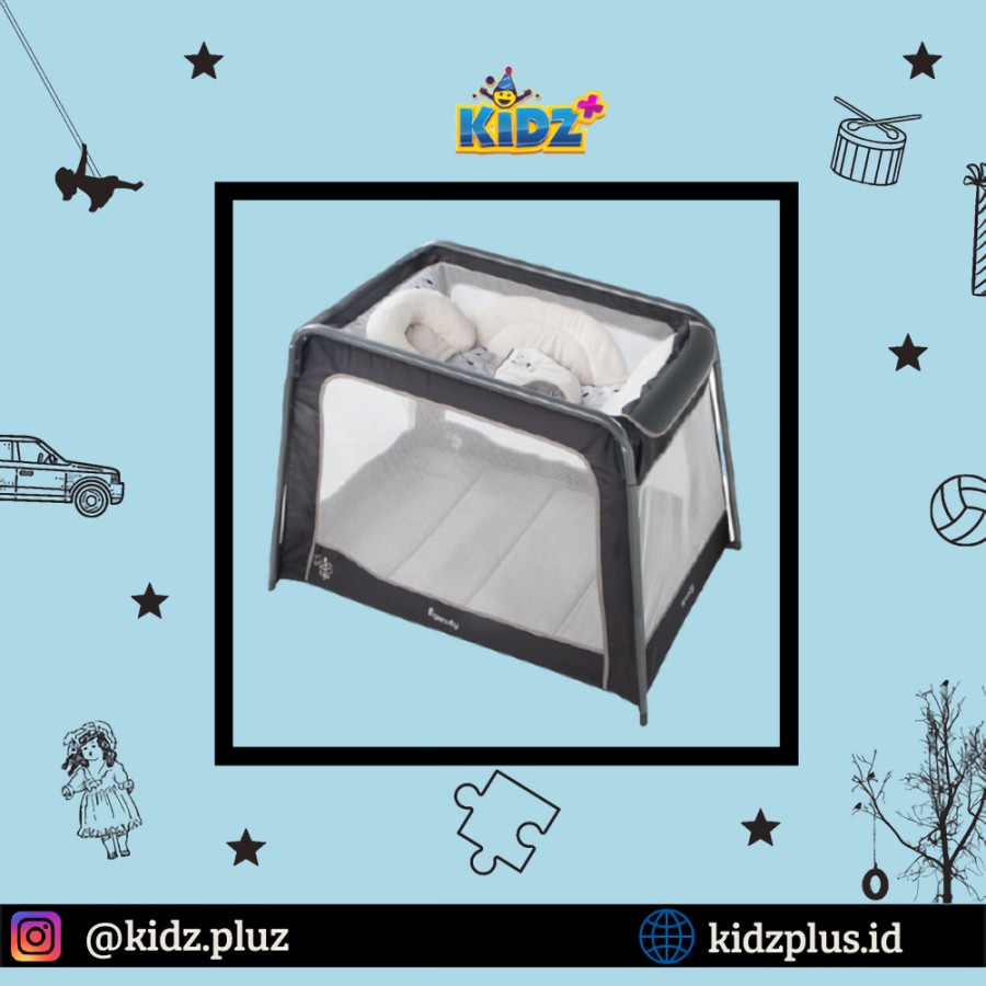 Sewa Ingenuity Travel Simple Cot Playard Beaumant Kidz Plus One