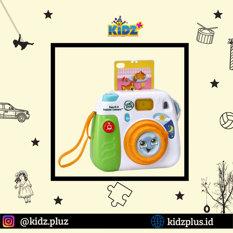 Sewa Leap Frog fun 2-3 instant camera