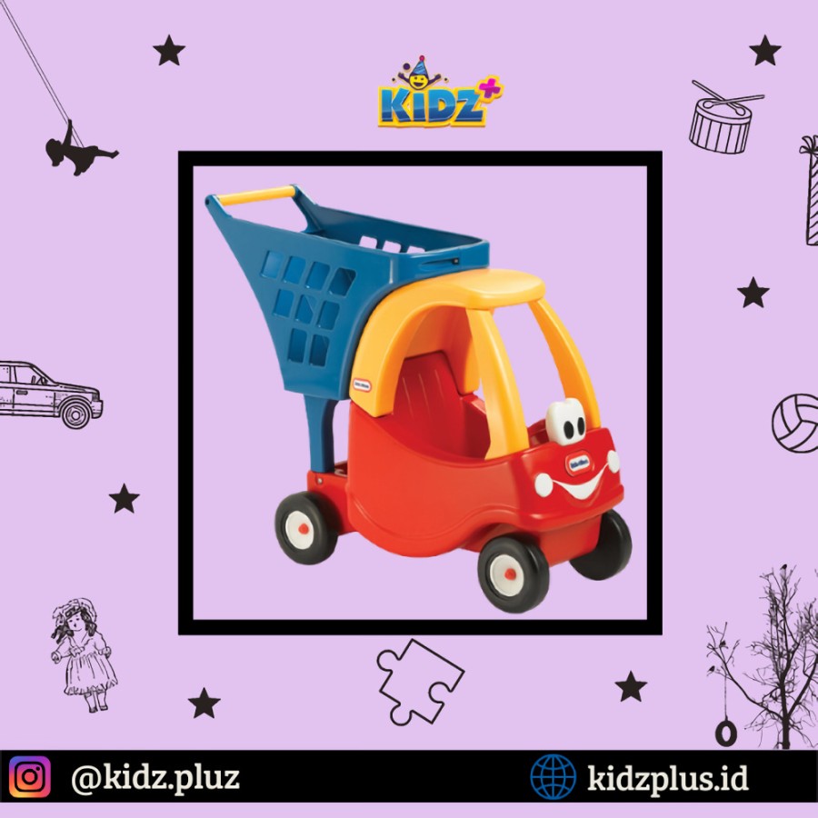 Sewa Little Tikes Cozy Coupe Shopping Cart